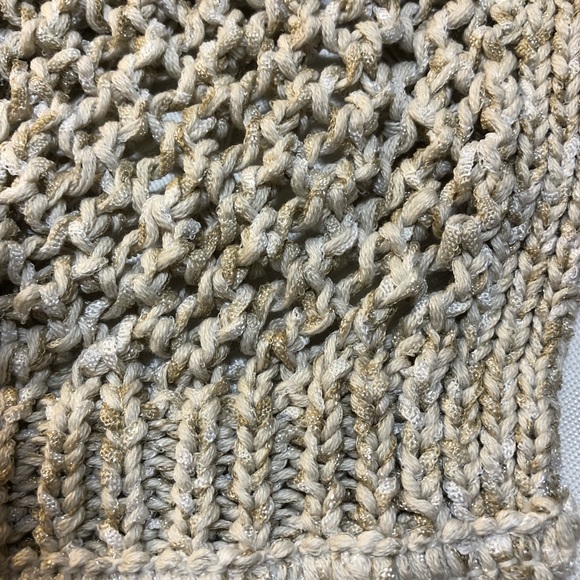 J. Jill open knit hooded sweater size Medium - Picture 5 of 11